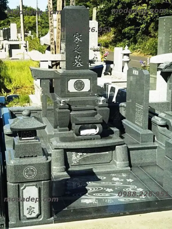 mộ đá granite