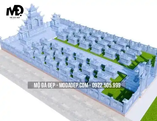 khuôn viên lăng mộ