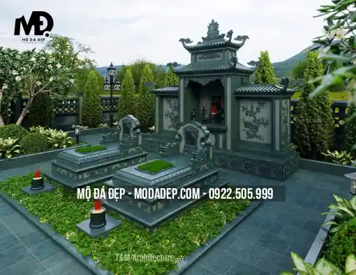khuôn viên lăng mộ