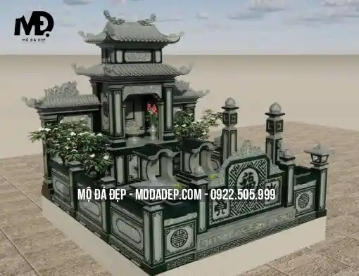 khuôn viên lăng mộ