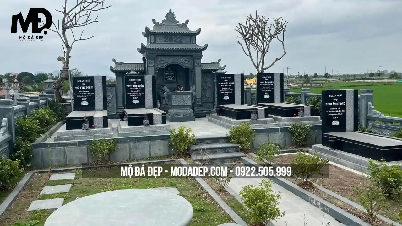 Mẫu Thiết Kế Khu Mộ Gia Đình